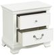 Homelegance® Lucida White Nightstand-3
