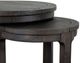 Magnussen Home® Boswell Peppercorn Nesting End Table-4