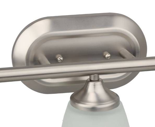 YHD Satin Nickel 2-Light Vanity Lighting-3