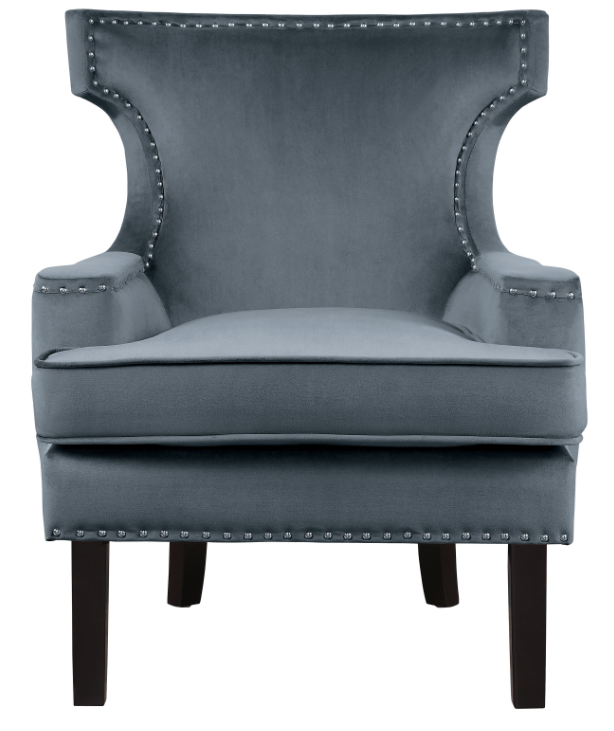 Homelegance® Lapis Gray Accent Chair-1