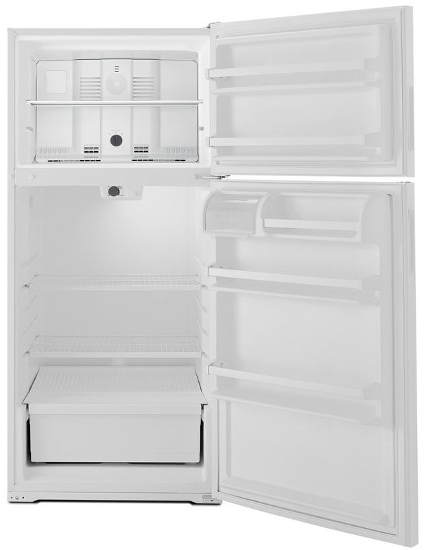 Crosley® Conservator® 28" 14.3 Cu. Ft. White Top Freezer Refrigerator -1