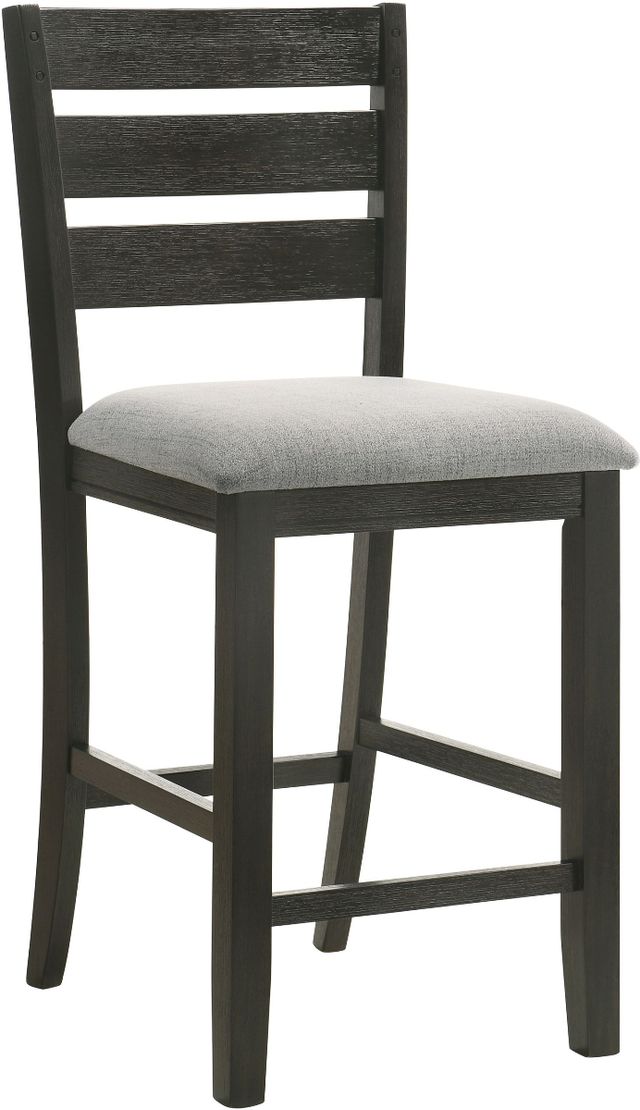Crown Mark Bardstown Wheat Charcoal Counter Chair-0