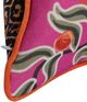 Stylecraft Tinck Brown/Pink Throw Pillow-3