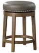 Homelegance® Westby Brown/Gray Counter Swivel Stool-0
