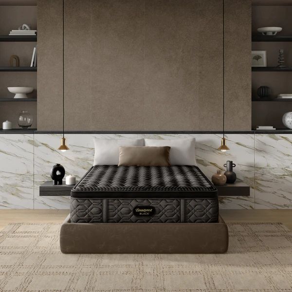 Beautyrest Black® Series 1 Pocketed Coil® 14.25" Firm Pillow Top Queen Mattress-1