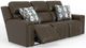 iAmerica Tuscany Chocolate Leather Power Reclining Sofa with Power Headrest-3