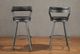 Homelegance® Appert Black/Dark Gray Swivel Pub Height Chair-3