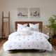 Olliix by INK+IVY 3 Piece Copper Full/Queen Stella Dot Cotton Percale Comforter Mini Set-3