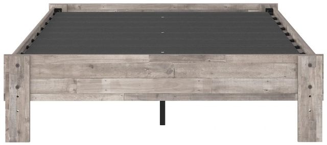 Signature Design by Ashley® Neilsville Whitewash Queen Platform Bed-1