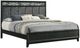 New Classic® Home Furnishings Obsidian Black Queen Panel Bed-0