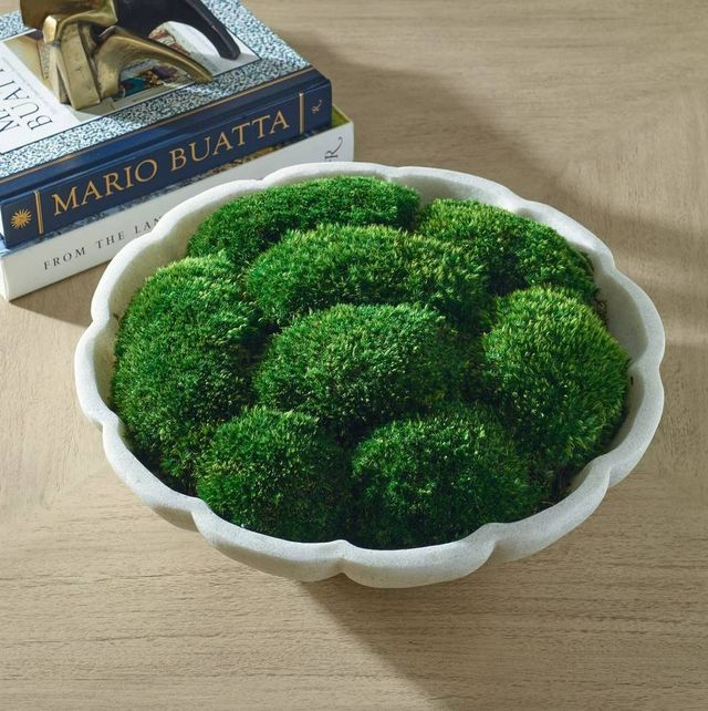Uttermost® Awaken Moss Green/White Centerpiece-1