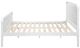 Coaster® Jones White Full Open Frame Bed -3