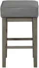Mazin Furniture Pittsville Antique Gray Counter Stool-1