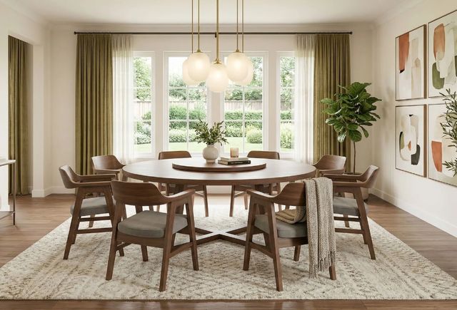Sunny Designs™ Mia Cinder Large Round Dining Table-2