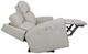 Flexsteel® Barnett Timber Leather Power Reclining Sofa with Power Headrest and Lumbar-5