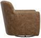 International Furniture Direct Tamesis Cognac Swivel Chair-3