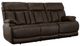 Flexsteel® Clive Brown Power Reclining Sofa with Power Headrests and Lumbar-0