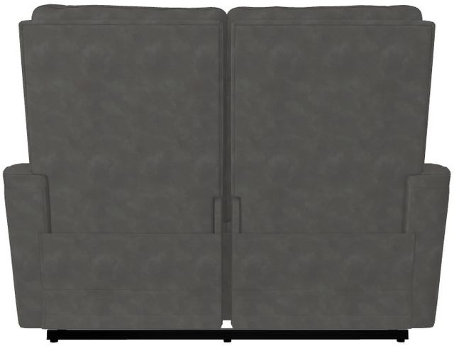 La-Z-Boy® Baron Slate Power Wall Reclining Loveseat with Headrest and Lumbar-4