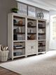 aspenhome® Caraway Aged Ivory Door Bookcase-1