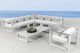 CabanaCoast® Customizable Belvedere Aluminum 60"x30" Outdoor Coffee Table-2