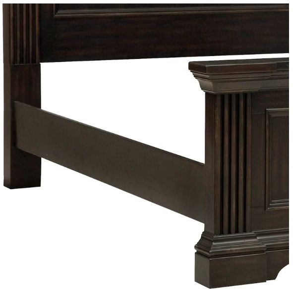 Pulaski™ Caldwell Deep Brown California King Panel Bed-3