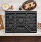 GE Profile™ Series 30" Black Stainless Built In Gas Cooktop-2