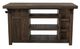 International Furniture Direct Dutton Brown Kitchen Island-1