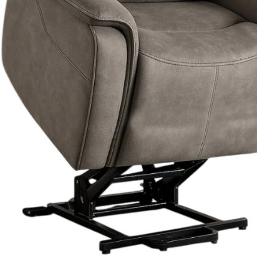 New Classic® Home Furnishings Kamari Gray Power Lift Recliner-3