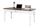 Martin Furniture Durham Weathered Wire Brushed Chalk Writing Desk-1