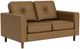 EQ3 Solo Leather Loveseat-0