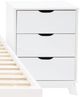 Powell® Portix 3-Piece White King Simple Bedroom Set-2