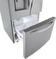 LG 24.5 Cu. Ft. PrintProof™ Stainless Steel French Door Refrigerator-3