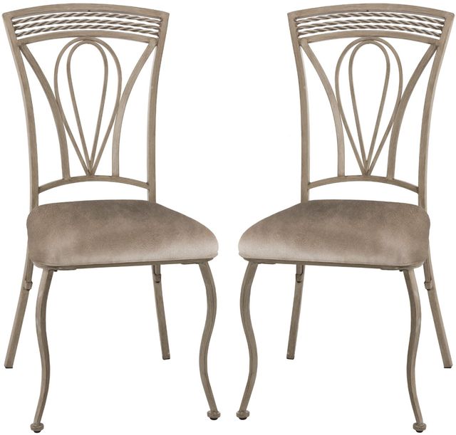 HH2 Home Napier 2-Piece Aged Ivory Dining Chair Set-1