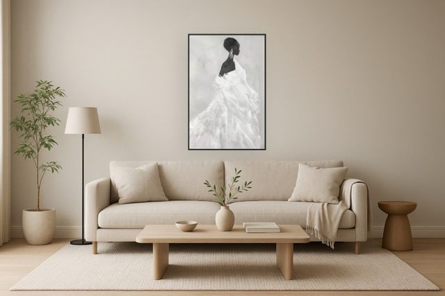 Classy Living Mindful Elegant Silhouette II Wall Art-1