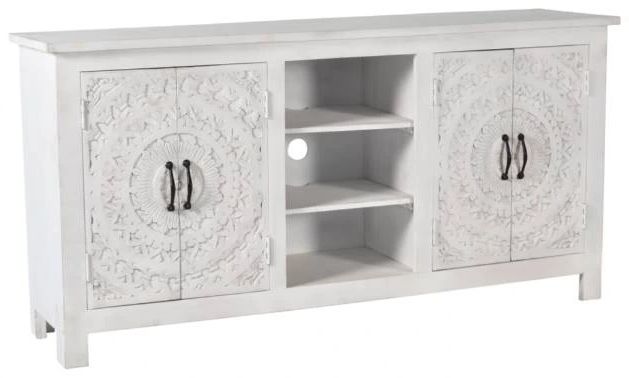 Jaipur Furniture Sylvan White Wash Sideboard-0