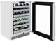 ZLINE Autograph Edition Touchstone 24 " 4.8 Cu. Ft. Stainless Steel Dual Zone with Glass Door and Polished Nickel Helix Handle-4