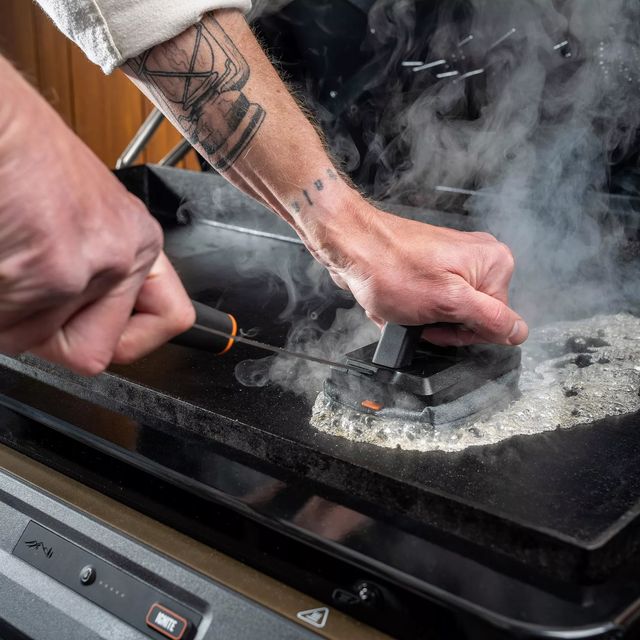 Traeger Black BBQ Steam n' Clean Brush-3