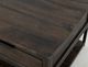 International Furniture Direct Dark Mita Black Cocktail Table-3