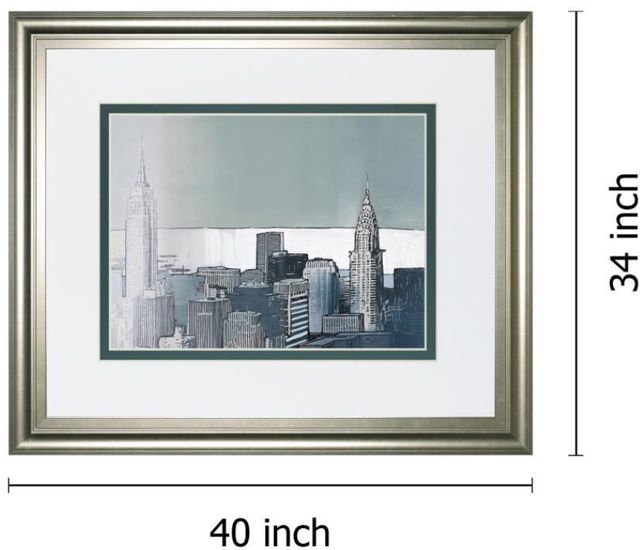 Classy Living Farre`, J. Chrysler and Empire State Spain Wall Art-2