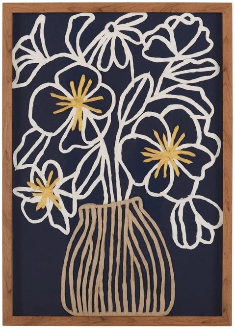 Stylecraft Blue Arrangement I Wall Art-0