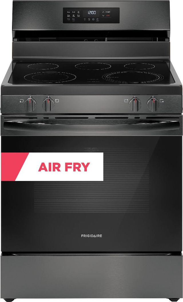 Frigidaire® 30" Black Stainless Steel Freestanding Electric Range