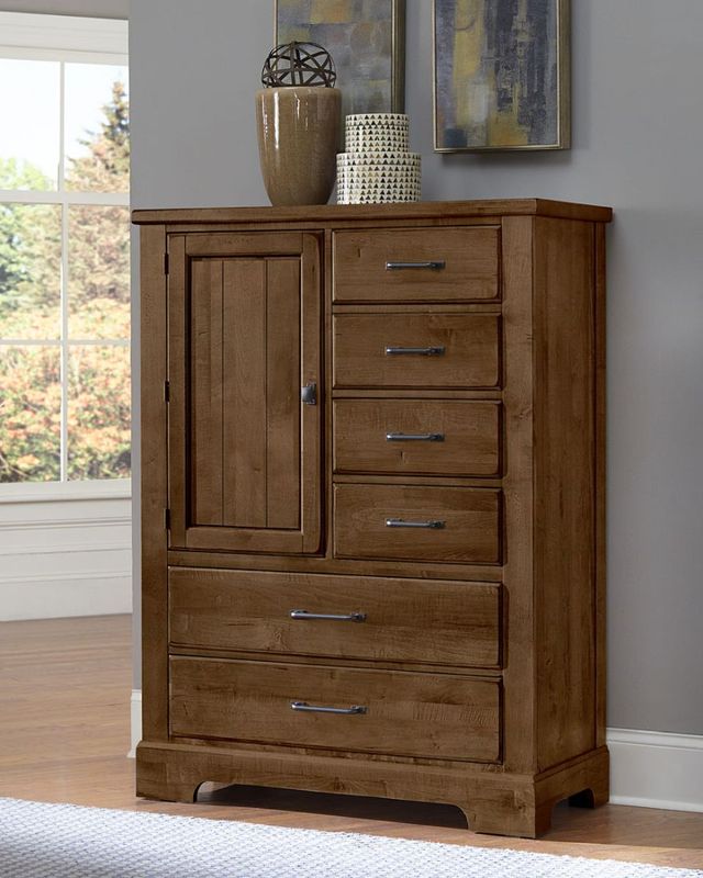 Artisan & Post by Vaughan-Bassett Cool Rustic Amber Standing Chest-1