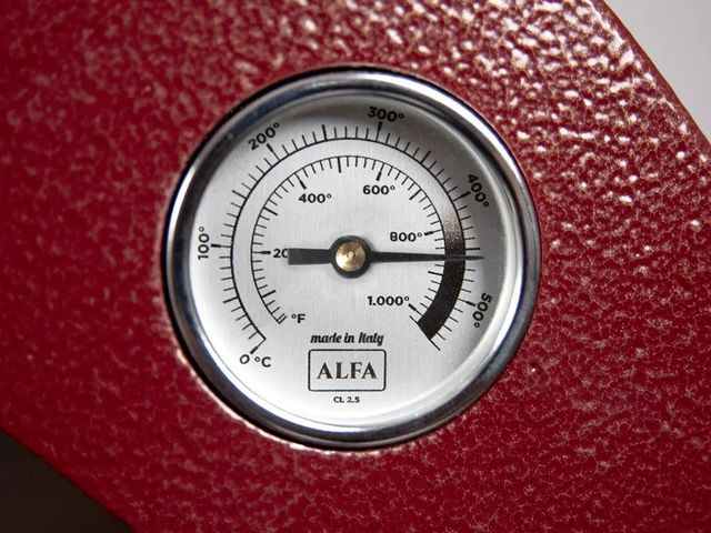 Alfa Moderno Antique Red Pizza Oven -4