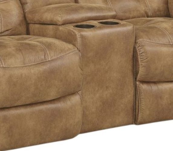 HomeStretch Frontier Almond Power Reclining Loveseat-2