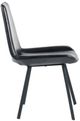 Nest Home Collections Gabriel Black/Gray Dining Chair-4