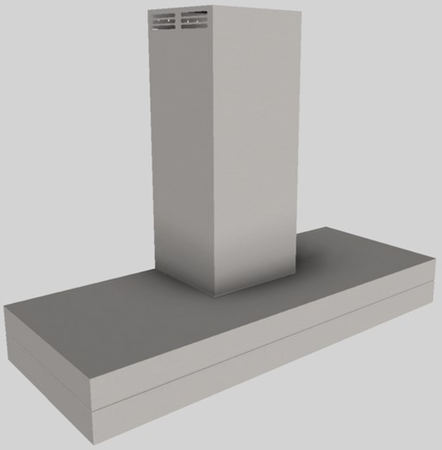 Vent-A-Hood® 48" Stainless Steel Duct Free Wall Mounted Range Hood-3