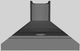 Vent-A-Hood® 48" Gunsmoke Euro-Style Wall Mounted Range Hood-4