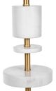 A & B Home White 13" Table Lamp-3