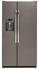 GE® 21.9 Cu. Ft. Slate Counter Depth Side By Side Refrigerator-0