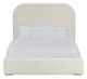 Albany Industries Beckham Doodle Ivory King Upholstered Panel Bed-0